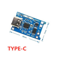 Module de carte de charge d'interface USB TP4056 1A Type-C CI à double fonction pour le chargement et la protection de la batterie au lithium