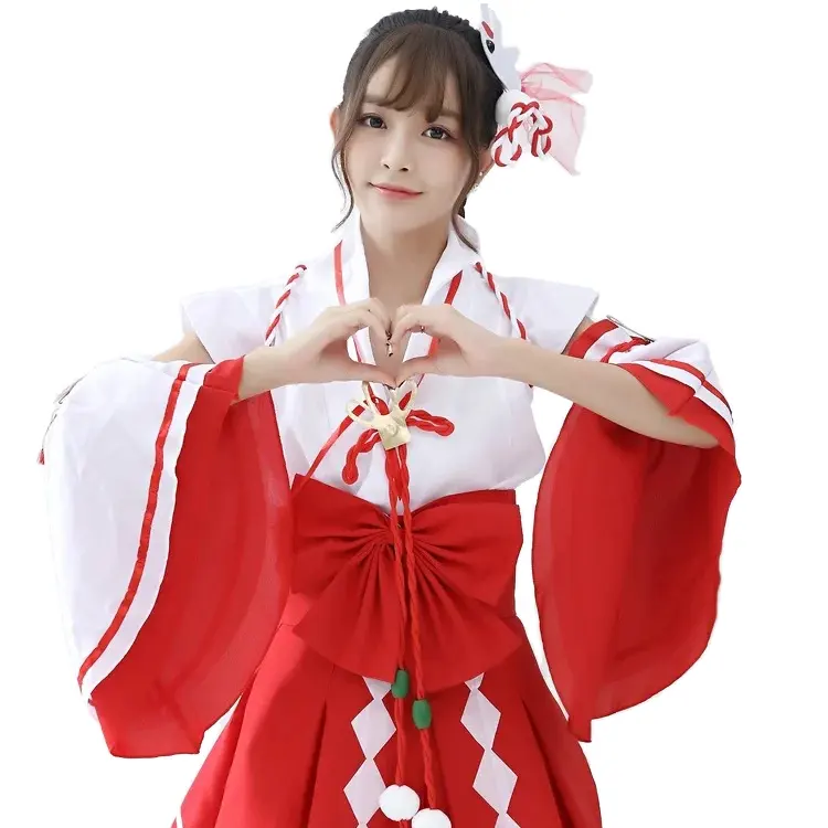 Japanese and Korean popular Japanese kimono COS Daqiao clothing adult women's pure land performance clothing