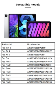 Lápiz <span class=keywords><strong>Digital</strong></span> Capacitivo Activo con Carga Inalámbrica 2026 para <span class=keywords><strong>iPad</strong></span> <span class=keywords><strong>Pro</strong></span> y Laptop, con Reconocimiento de Gestos, Punta Reemplazable y Atracción Magnética - Product Image 6