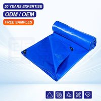 Bâche en PE robuste et imperméable avec service de personnalisation de la taille, de la couleur et de l'impression du logo