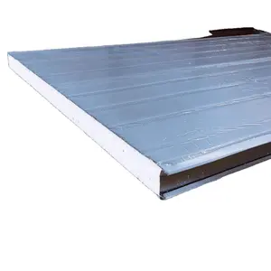 لوحة شطائر Eps للسقف والجدران منخفضة السعر, مخصصة ، للمنزل الجاهز في الصين ، لوحة عزل EPS ، معدنية 5-20 كجم جرام/متر مكعب ، SF