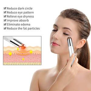 Masajeador eléctrico de ojos y labios, herramienta de belleza recargable, frío y caliente, pluma de masaje de arrugas para ojos y labios - Product Image 4