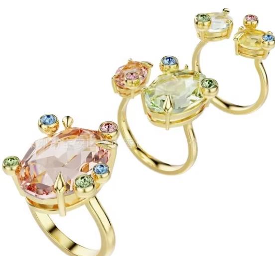 Anillos combinados de oro