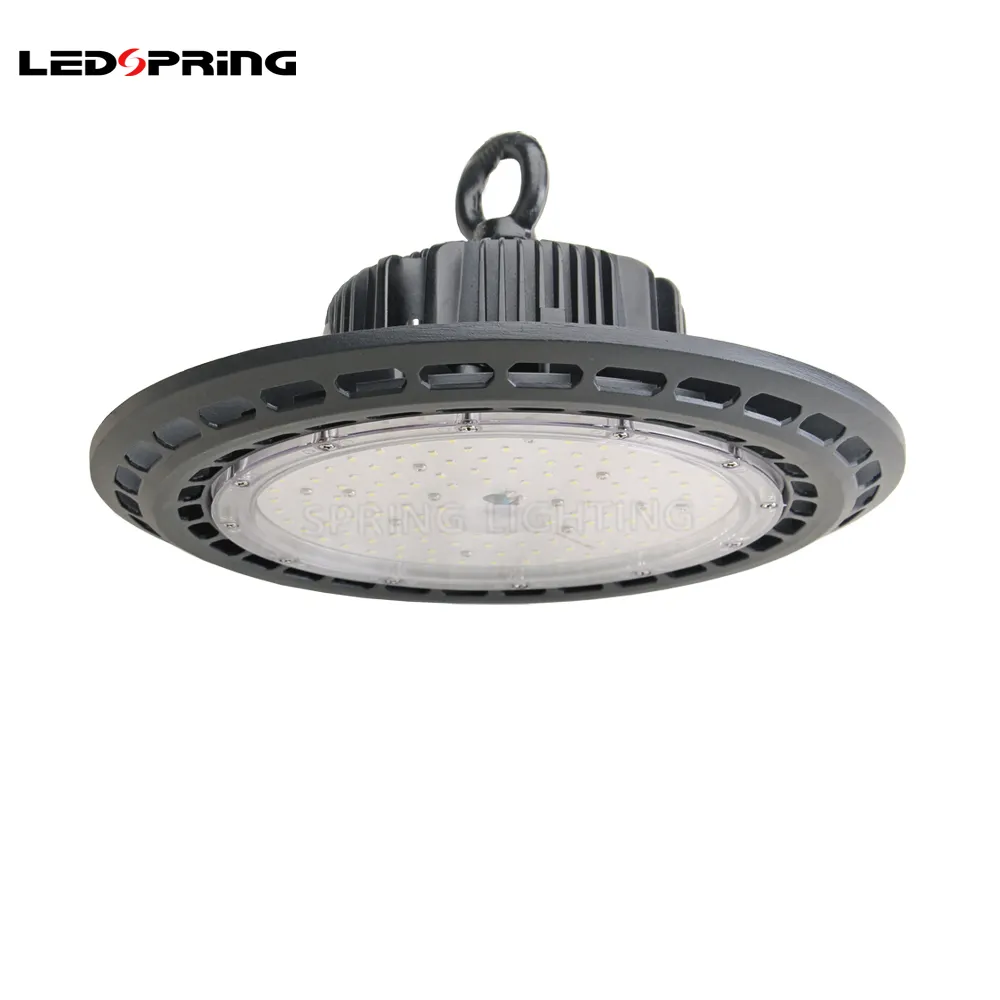 160lm/w 2023 100W UFO LED yüksek raf lambası UL DLC listelenen LED ufo yüksek defne lambası