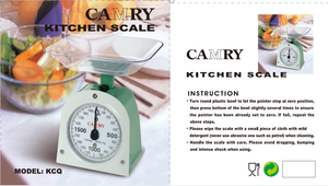 CAMRY Vintage 5kg/11lb 25g/1oz Mechanische Küchenwaage mit Metallgehäuse und Wiegeschale - Product Image 4