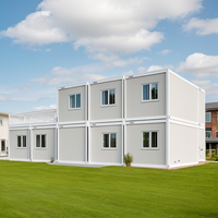 Maison conteneur modulaire pliable préfabriquée facilement assemblable et portable 20ft 40ft