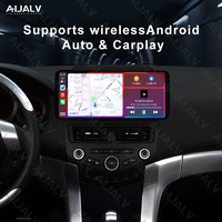 Écran de voiture 12,3 pouces, lecteur DVD Octa, Carplay sans fil, autoradio Android, navigation GPS pour Honda Accord 7ème génération 2004-2007