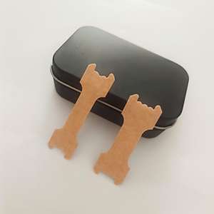 बेहतर सांस लेने वाली पारदर्शी नाक पट्टी के लिए निजी लेबल नाक स्ट्रिप्स को अतिरिक्त ताकत बड़ी आकार की नाक स्ट्रिप्स - Product Image 4