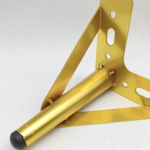 Pieds de meubles modernes en métal chromé doré élégants de 150 mm, robustes, faciles à installer pour <span class=keywords><strong>canapé</strong></span>, lit, table, armoire, maison - Product Image 5