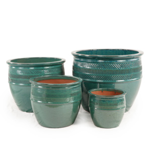 Jardinière en céramique super respirante - Double trous de drainage Anti-moisissure des racines Pot d'intérieur et d'extérieur - Product Image 6