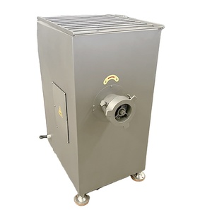 Aimeida Nueva Picadora de Carne de Acero Inoxidable de Alta Resistencia para Uso Comercial, Automática, de Alta Eficiencia, 500kg/h, 380V, Trifásica - Product Image 1