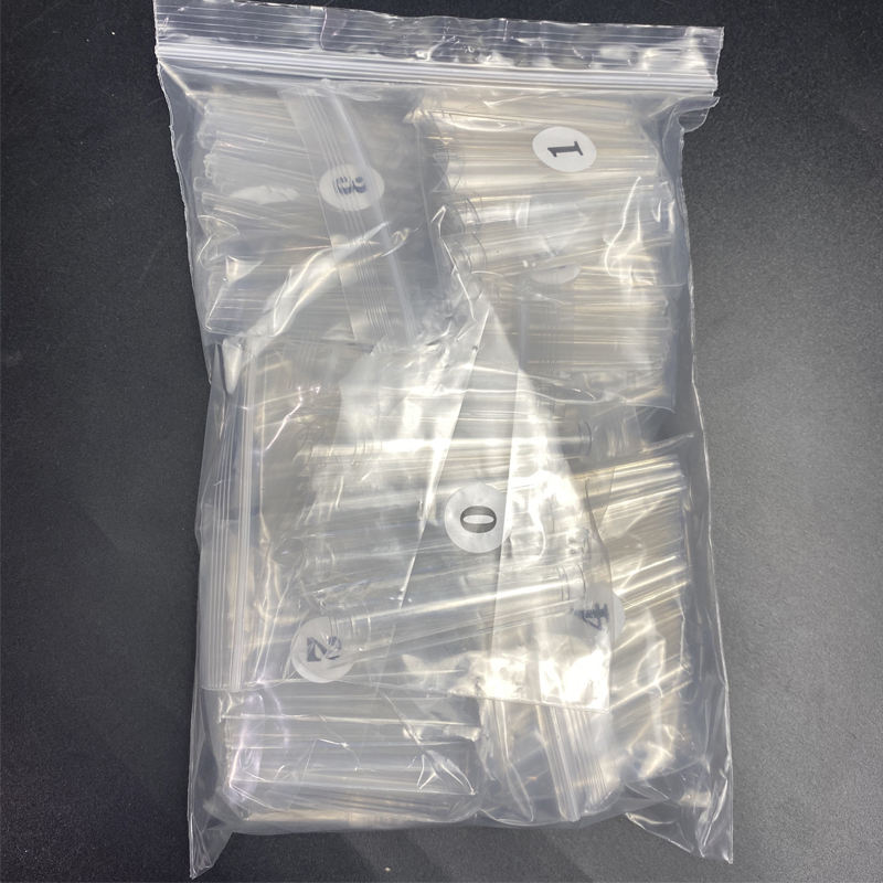 No C curva 3XL ataúd 504PCs bolsa transparente