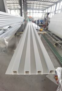 Panel de Pared WPC de Alta Calidad 170x24, Diseño Acanalado 3D para Interiores, Revestimiento de Pared Moderno Resistente a la Humedad e Impermeable para TV, <span class=keywords><strong>DEMAX</strong></span> - Product Image 1