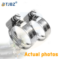 Collier de serrage métrique réglable en acier inoxydable de type allemand pour turbocompresseur, 35-51 mm, usage industriel, fourni par l'usine de Tianjin