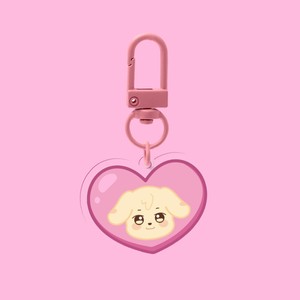 Custom Cartoon for Anniversary Doll Acrylic Expression Bag <b>Keychain</b> Transparent Schoolbag Pendant Fashion Trend - Product Image 4