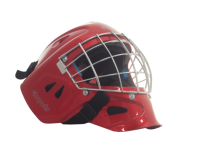 Casque de gardien de but de hockey sur glace avec coque en PC, visière personnalisée, protection intégrale du visage pour jeunes et adultes, logo personnalisé disponible