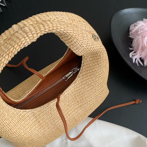 <span class=keywords><strong>Sac</strong></span> tissé en herbe à nœuds Brogan - <span class=keywords><strong>Sac</strong></span> <span class=keywords><strong>de</strong></span> plage pour vacances - <span class=keywords><strong>Sac</strong></span> bandoulière à chaîne - Product Image 3