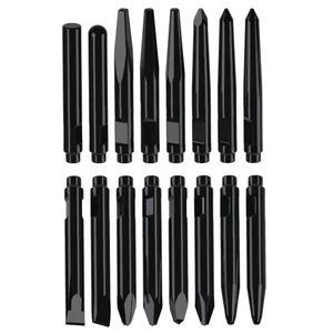 맞춤형 굴삭기 유압 바위 차단기 해머 끌 소스 공장 옵션 모일 포인트 무딘 건설 기계 부품 - Product Image 1