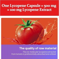 Cápsulas de Licopeno de Alta Calidad, Marca Privada ODM, Potente Antioxidante Antienvejecimiento, Protege la Salud, Suplemento para la Salud