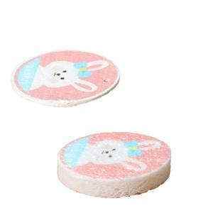 Paño de Cocina de Pulpa de Madera Natural, Estropajo Mágico Redondo, Removedor de Manchas de Cocina, Estropajo de Limpieza - Product Image 3