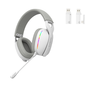 Auriculares Inalámbricos para Juegos OEM GM800 con Cable, Chipset de Controlador Dinámico de Modo Dual 5.3, Iluminación RGB, Diseño Sobre la Oreja - Product Image 2