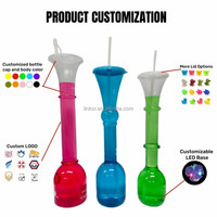 Gobelets en plastique élégants de 46 oz pour les fêtes, gobelets souvenirs tropicaux de Las Vegas avec logo personnalisé pour les boissons froides, les slushies