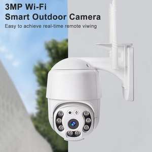 Regis V380 pro 3MP impermeable Seguimiento de movimiento humano Audio bidireccional cámara inalámbrica de seguridad Wifi Cámara CCTV Ptz al aire libre - Product Image 3