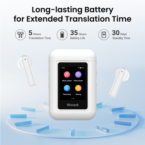 A8 CHATGPT AI Smart Device 144 Languages Two-Way Earbud Ai Translater Earphone for Business Travel A8 CHATGPT AI Smart Translato - Product Image 6