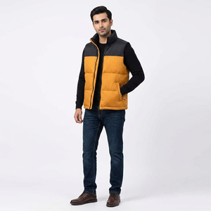 FINER THREADS Veste d'hiver matelassée pour homme de haute qualité personnalisée, tissu en toile, coque en nylon, rembourrage en coton, séchage rapide, respirante - Product Image 1
