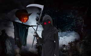 Disfraz <span class=keywords><strong>de</strong></span> Halloween <span class=keywords><strong>para</strong></span> <span class=keywords><strong>Niños</strong></span>, Disfraz <span class=keywords><strong>de</strong></span> Terror, Muerte, Zombi, Fantasma, <span class=keywords><strong>para</strong></span> Bar, Escenario, Maquillaje, Fiesta <span class=keywords><strong>de</strong></span> Baile - Product Image 5