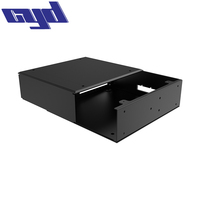 Boîtier d'équipement de serveur amplificateur en tôle de style personnalisé, nouveau modèle, 19 pouces, 1U 2U 3U 4U, châssis de montage en rack, boîtier électronique