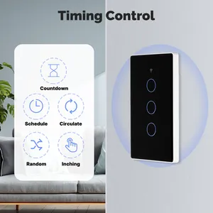 Moes Tuya Matter 2.5D เราสวิตช์ WIFI สมาร์ททำงานร่วมกับ <span class=keywords><strong>alexa</strong></span>/google home/apple/apple homekits/smartthings ต้องใช้สายไฟ - Product Image 6