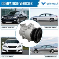 Compresseur de climatisation à cylindrée variable YLS 7SEH17C pour LS460 GS460 IS F 88310 50160 88310 50170