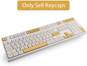 137-Keys Dye-Sublimation PBT <strong>Keycaps</strong> for Gaming Keyboard XDA Profile Japanese <strong>Keycaps</strong> with <strong>Cherry</strong> Gateron <strong>MX</strong> Switches - Product Image 5