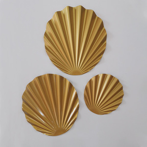 Plaques décoratives murales circulaires en métal, fonte et acier inoxydable, design minimaliste pour la décoration du salon, de la chambre et du bureau - Product Image 2