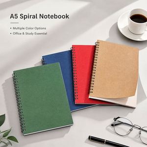 Customizable Paper Book for Business Event Promo Gift Wholesale A5 Journal <b>Spiral</b> <b>Bound</b> <b>Notebook</b> - Product Image 2