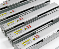 Actionneur linéaire à vis à billes CNC, moteur, course de 1000 mm, double rail de guidage, roulement antirouille, anti-poussière, aluminium, vitesse 750 mm/s