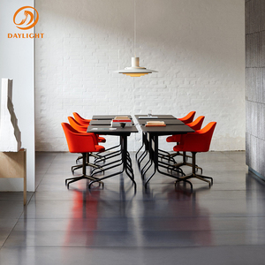 Escritorio de Estudio Minimalista para Estudiantes con Estante Integrado para Libros, Mesa de Estudio Ergonómica con Marco de Metal con Aspecto de Madera para <span class=keywords><strong>Aula</strong></span> Escolar - Product Image 2