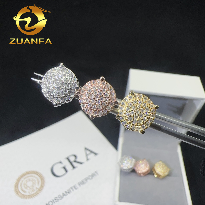 VVS D Moissanite Round Cut 4