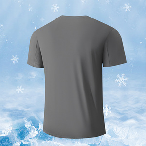 T-shirt à manches courtes pour homme Tiyo, séchage rapide, protection solaire UPF 50, vêtements de loisirs, tissu en spandex/polyester, coupe classique - Product Image 2