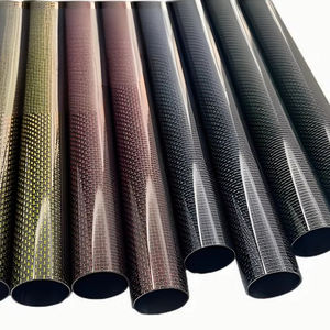 ท่อคาร์บอนไฟเบอร์สี J สำหรับอุปกรณ์กีฬา ความแข็งแรงดึงสูง 2000-7000 เมกะปาสคาล ค่าโมดูลัสความยืดหยุ่นสูงสุด 2000-7000 - Product Image 1