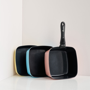 Ma Thuật xử lý (có thể tháo rời xử lý) vuông loạt khỏe mạnh Anion gốm đồ nấu nướng với bề mặt không dính và độ cứng vượt trội - Product Image 2