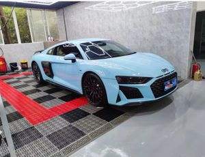 Kits de carrosserie en matériau PP pour <span class=keywords><strong>Audi</strong></span> <span class=keywords><strong>R8</strong></span> 2016-2021 Mise à niveau du pare-chocs avant pare-chocs arrière jupe latérale calandre centrale Kits de carrosserie d'embout d'échappement - Product Image 3