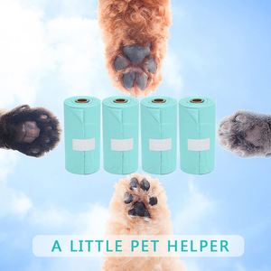Sacs à déchets pour animaux de compagnie écologiques, biodégradables, compostables, durables, sûrs, parfumés, couleur personnalisée, pour une utilisation en intérieur et en extérieur - Product Image 4