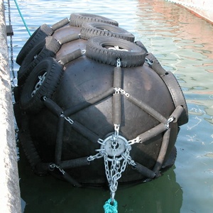 Accessoires de bateau d'occasion <span class=keywords><strong>HER</strong></span> avec chaîne et pneus – Aile de protection pneumatique en caoutchouc de haute qualité - Product Image 6