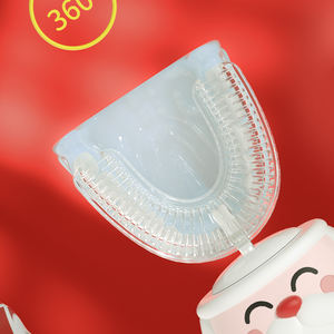 Black friday <span class=keywords><strong>Top</strong></span> vente père noël conception enfants usage domestique blanchiment des dents U forme IPX7 <span class=keywords><strong>brosse</strong></span> à dents électrique étanche - Product Image 6