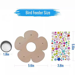 Set Mangiatoia per Uccelli in Legno per Bambini, Fai-da-Te, Attività STEM Educative per Esterni, Artigianato per Età 4-6 Anni, Confezionato - Product Image 3