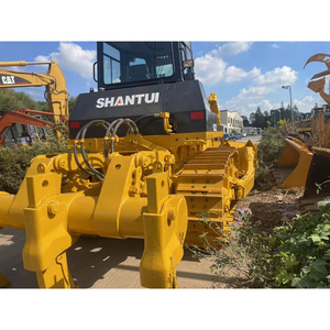 Bulldozer de cadenas Shantui SD32 amarillo con motor y bomba, operación de alta eficiencia, capacidad de apisonamiento de 6.4 m, 39700 kg - Product Image 3