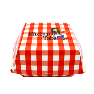 カスタム高級エコフレンドリー折りたたみ式紙製食品グレード韓国風フライドチキンホットドッグバーガーフライカップケーキボックス使い捨て - Product Image 5