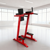 Máquina de Elevación de Rodillas Vertical, Equipo de Gimnasio Comercial de Alta Resistencia, Entrenamiento de Fuerza para el Core y la Parte Superior del Cuerpo